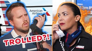 1.1M views · 8K reactions | Is this one of the most elaborate pranks in history or have American Airlines employees gone rogue? We encountered the most confusing set of phone calls from an American Airlines 1-800 number, we reached out and American Airlines has not been able to confirm nor deny this phone call. But either way, this series of events was insane. Make sure to head to the Slightly Offensive YouTube channel to listen to the full call! | Rift TV | Facebook