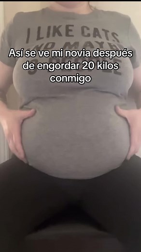 Descubre el asombroso viaje de ganancia de peso de mi novia