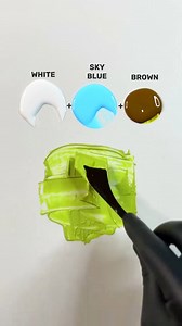 853K views · 5.5K reactions | Float away with this dreamy and satisfying color combination. A wonderful ASMR escape with beautiful mixing visuals. | Satisfying ASMR | Facebook