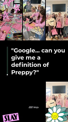 --- When I agreed to host a “kids preppy party,” I said yes with full confidence… and zero clue what “preppy” actually meant. Cut to me furiously Googling “define preppy aesthetic???” Turns out: pink, sparkles, bows, pastels, and a whole lot of ✨ vibes ✨. But honestly? These kids didn’t need me to know— they showed up READY. Next thing I know, they’re ironing designs like tiny professionals, decorating pink tote bags like future fashion designers, and having the absolute best time. And look at t