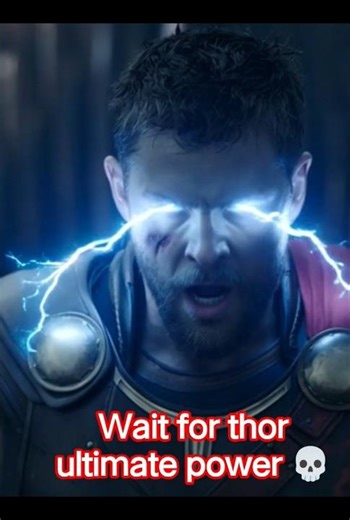 thor ultimated power mode 💀 #thor #mcu #marvel