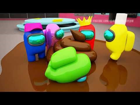 AMONG US POOP! / 2468 / IMPOSTOR POOPED EVERYWHERE! / THE FUNNIEST ANIMATIONS! / #game #memes #funny