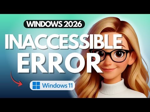 Boot Device Inaccessible Error on Windows - 2026