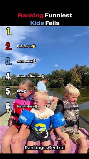 Ranking Funniest Kids Fails 😂😭