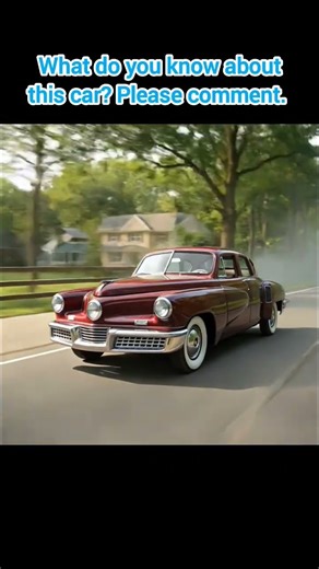 1948 Tucker: Driving the Dream - A Rare Ride in Automotive History! #car