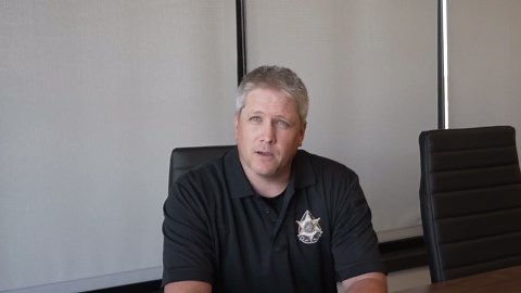 Sheriff's deputy nearly gets hit head-on on Frontage Road