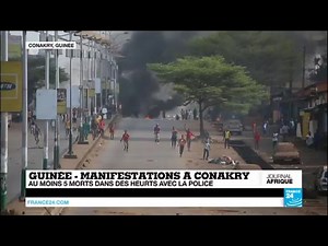 Guinée : au moins 5 morts dans des manifestations pour la réouverture des classes