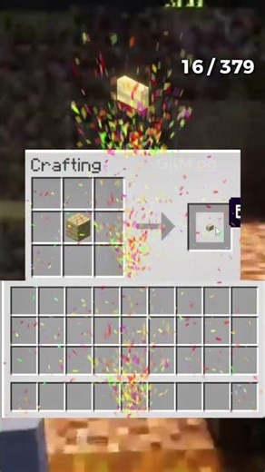 Wooden Button - Item 16/379 Activates redstone and opens doors #minecraft #minecrafttutorial #gaming