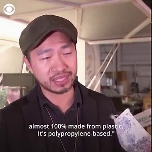 4.7K views · 65 reactions | Disposable face masks have polluted the planet during the pandemic. But one company has found a smart solution: Turning old masks into useful electronics. | CBS Evening News | Facebook