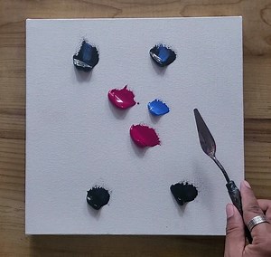 124K views · 3.3K reactions | Demonstration of abstract landscape painting on canvas using acrylic paints | Suraj fine arts | Facebook