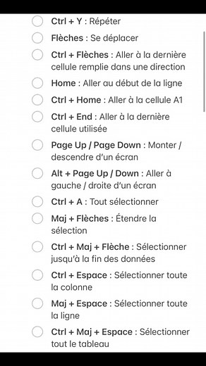 Est ce que tu connais ces raccourcis ? #raccoucis #excel #viralchallenge #everyone #toutlemonde #IA | 𝐒𝐭𝐞𝐯𝐞 𝐀𝐫𝐧𝐨𝐥𝐝 𝐓𝐂𝐇𝐄𝐌𝐎𝐖𝐎