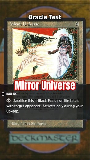 MTG Printed vs Oracle Text (Part 2): Mirror Universe #MTG #MagictheGathering #MirrorUniverse