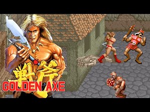 Golden Axe ▰ Longplay (Arcade 1989) ▰ 4K 60FPS