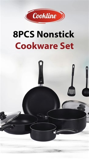 🍳✨ The Ultimate 8-Piece Cookline Cooking Range Set is Here! Your all-in-one solution for effortless, everyday cooking. Crafted for convenience, style, and performance 🔥 Cook smart. Cook stylish. Cookline. Follow @cooklineuae Shop now at Amazon & Noon or visit us at 📍 Bin Shabib Mall, Al Qusais1, Dubai #CooklineKitchen #8PieceSet #SmartCooking #NonStickCookware #InductionReady #KitchenUpgrade #cooklineuae | Cookline