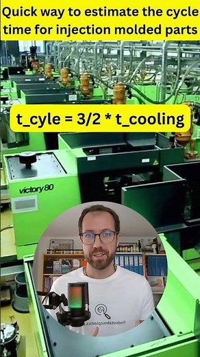 Quick way to estimate the cycle time for your injection molded parts