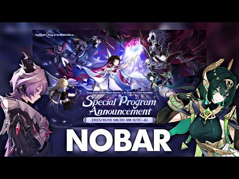 NOBAR Special Program Luna 2 ! Nefer EZ Skip ? - Genshin Impact