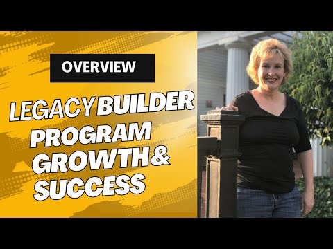 Legacy Builder Program Overview | Highlights of Growth & Success