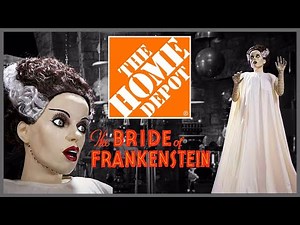 Home Depot Bride Of Frankenstein Halloween 2025 Animatronic Prop Unboxing & Demo! Universal Monsters