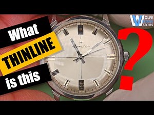 Mystery 1960's Thinline Model | Vintage Watch Restoration