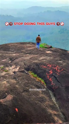 VISHNU on Instagram: "🚫🚯 Keep this place beautiful , bin your waste, not the view. 🚫 Anjumala para, erappanpara waterfalls Pathanamthitta, kunnida, enadimangalam, stop pollution, save nature, punalur, adoor, Kerala god's own country , incredible India, instaofvish, keralam , India, incredible India"