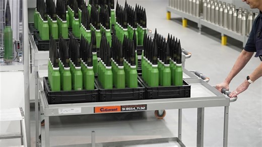 Inside NATO Massive Factory Producing Scary Explosive Projectiles