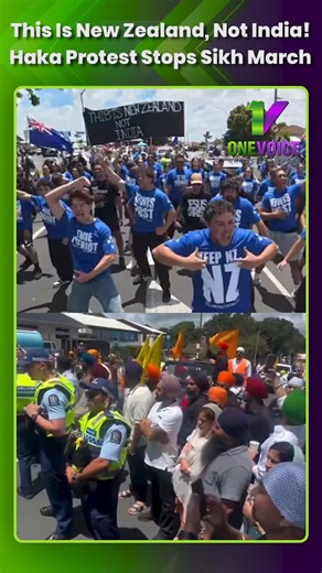 NZ Christian Protesters Perform Haka to Block Sikh Nagar Kirtan Parade. A controversial incident in Auckland, New Zealand, has sparked nationwide debate after a Christian nationalist group linked to Destiny Church performed a haka protest to block a Sikh Nagar Kirtan religious procession. The protesters claimed they were defending New Zealand’s national and cultural identity, chanting slogans such as “This is New Zealand, not India.” The confrontation has raised serious questions about religious