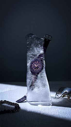 Frozen in the moment. Unbreakable at the core.🧊 Absolute Toughness. Watch: GMA-P2100M-2A | CASIO G-SHOCK