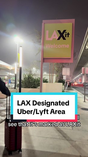 How to Get an Uber or Lyft at LAX Airport