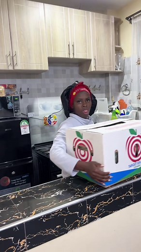 Restocking Fridge with Baba Mboga delivery app