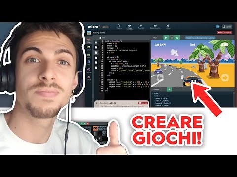 Programmare e creare VIDEOGIOCHI con MICROSTUDIO.DEV! *gratis*
