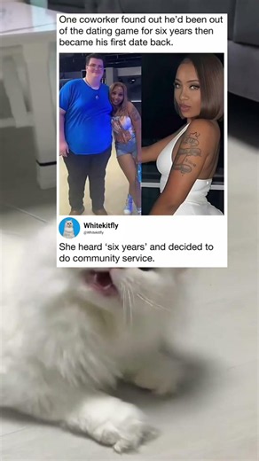 She heard 'six years' and decided to do community service.