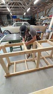 Building an outfeed table #contractor #construction #carpenter #carpentry #tablesaw #diy