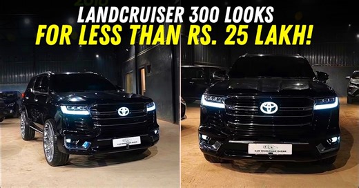 Want Toyota Land Cruiser 300 Looks For Less Than Rs. 25 Lakh? Buy This! [Video]