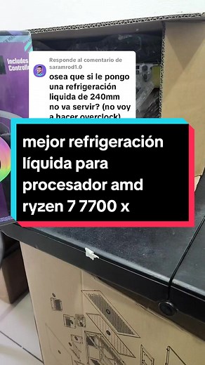 Mejor refrigeración líquida para procesador Ryzen 7 7700X