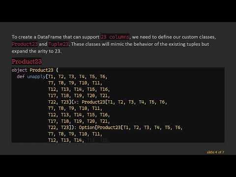 How to Create a Spark DataFrame with More Than 22 Columns Using Scala