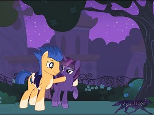 MLP Twilight Sparkle and Flash Sentry (REDESIGN) (Speedpaint)