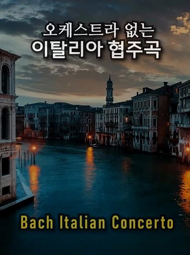 The dramatic contrasts, Bach Italian Concerto BWV 971 (2.Mov) #piano_notes / 바흐 이탈리아 협주곡 2악장