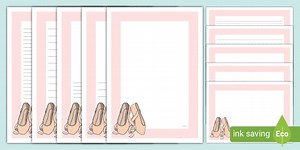 Ballet Page Borders