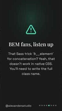 Native CSS nesting is here