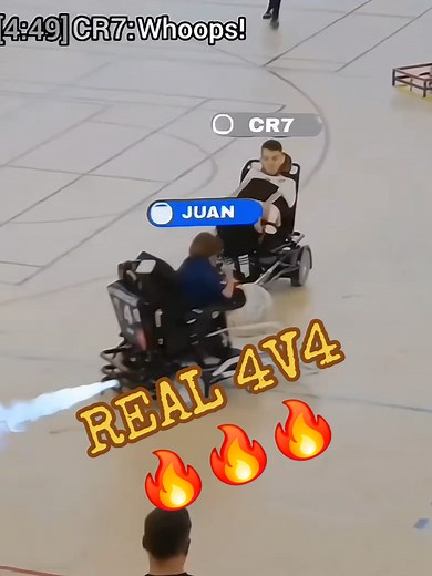 Rocket League in Real Life: 4v4 Challenge with CR7