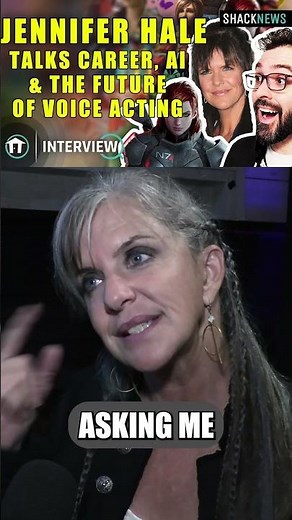 Jennifer Hale On AI, Corporate Greed & The Future of Voice Acting! #voiceacting #interview
