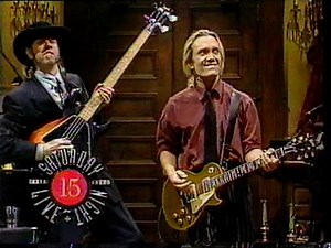 G.E. Smith and Tom "T-Bone" Wolk jammin' like it's 1991 (because it is)