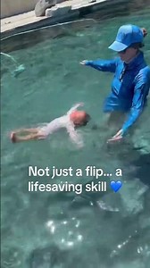 This isn’t just a cute flip—it’s a lifesaving skill.