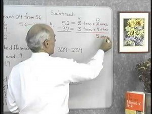 Mini Lecture: Subtraction with Whole Numbers