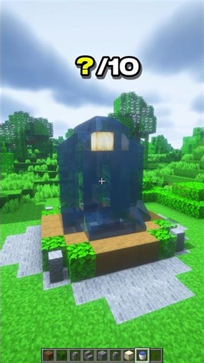 How to Make a Forest Fountain in Minecraft – Decoration | CupSapling #minecraft #shorts #easy