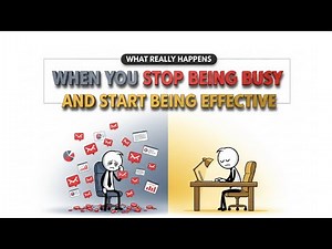 What Happens When You STOP Being Busy and START Being Effective