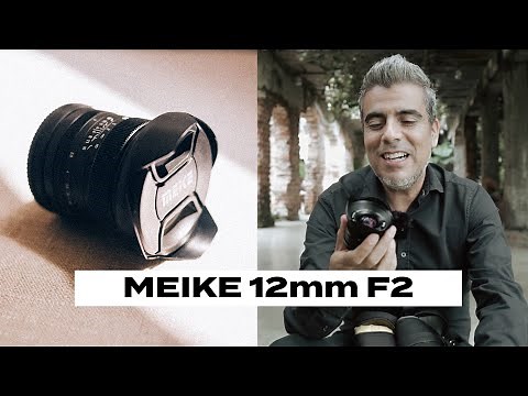Lente MEIKE 12mm f2 para Sony, Fuji, Canon, Nikon y M4/3 - Lente Gran Angular para tus Bodas