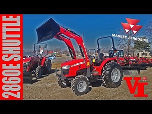 Massey Ferguson 2860E 8F x 8R SynchroShuttle Compact Utility Tractor (57.3 Engine/ 48.8 PTO HP)