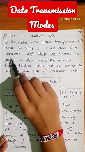 Explaining very easily Data Transmission Modes & its types | Data Transmission