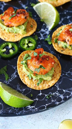 Chili to Choc | Crispy, creamy, juicy… these Mini Shrimp Tostadas are everything a good party bite should be 🤌 Why You’ll Love It 🍤 Small bite, big flavor... | Instagram